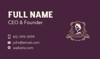 Elegant Royal Queen Business Card Design