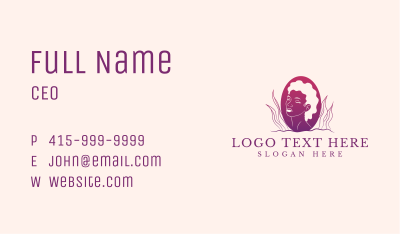 Natural Beauty Maiden Business Card Image Preview