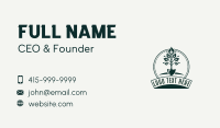 Shovel Plant Gardening Business Card Image Preview