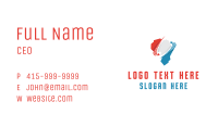 Africa Map Exchange Business Card Image Preview