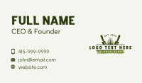 Landscaping Planting Gardening Business Card Image Preview