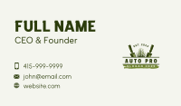 Landscaping Planting Gardening Business Card Image Preview