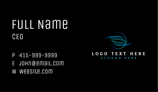 Wave Technology Software Business Card Design Image Preview