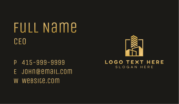 Real Estate Property Business Card Design Image Preview