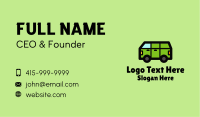 Camper Van Transport  Business Card Design