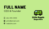 Camper Van Transport  Business Card Image Preview