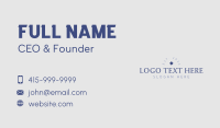 Elegant Fashion Brand Wordmark Business Card Image Preview