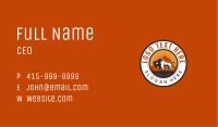 Wild Bison Mountain Business Card Image Preview
