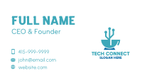 Technological Coffee Business Card Image Preview