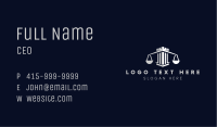 Turret Law Scale Business Card Image Preview