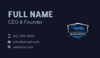 Automotive Car Shield Business Card Image Preview