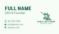 Lawn Mower Gear Business Card Image Preview