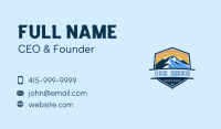 Mountain Alpine Outdoor Business Card Image Preview