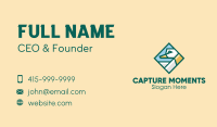 Geometric Duck Diamond  Business Card Image Preview