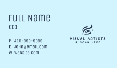 Eye Optical Clinic Business Card Image Preview