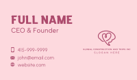 Mental Health Heart Brain Business Card Image Preview