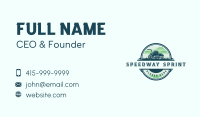 Lawn Mower Gardening Business Card Image Preview