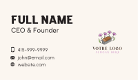 Floral Bread Loaf Business Card Image Preview