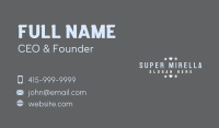 Crafting Business Wordmark Business Card Image Preview