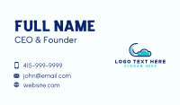 Fast Cloud Network Business Card Image Preview