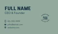 Stylish Apparel Wordmark Business Card Image Preview