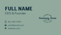 Stylish Apparel Wordmark Business Card Image Preview