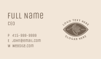 Retro Cocoa Chocolate Business Card Image Preview