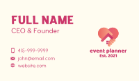 Heart House Dealer Business Card Image Preview