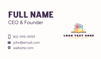 Puzzle Book Learning Business Card Preview