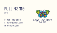 Colorful Moth Business Card Image Preview