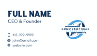 Cleaning Pressure Washing Business Card Image Preview