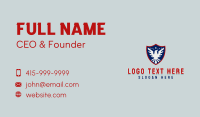 America Eagle Shield Business Card Design