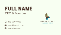 River Horse Animal Business Card Image Preview