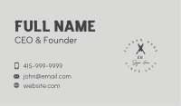 Gray Knife Seal Business Card Image Preview