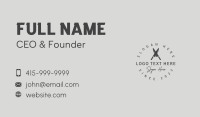 Gray Knife Seal Business Card Image Preview