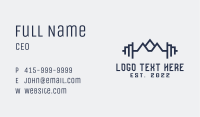 Mountain Barbell Fitness Business Card Image Preview