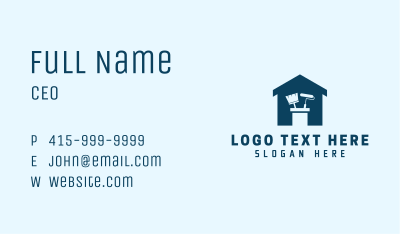 House Painter Renovation Business Card Image Preview