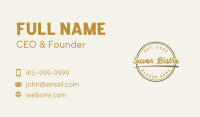 Vintage Style Brand Business Card Image Preview