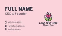 Growing Rose Fragance Business Card Image Preview