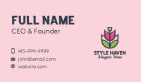Growing Rose Fragance Business Card Image Preview