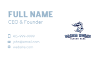 Warrior Character Gaming Business Card Image Preview