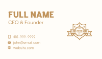 Generic Shield Company Business Card Image Preview