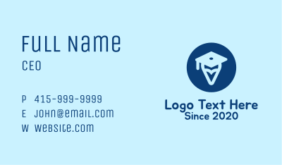 Academic Location Business Card Image Preview