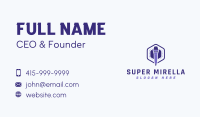Violet Voice Mic Business Card Image Preview