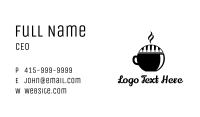 Piano Keys Coffee Business Card Image Preview