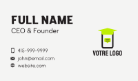 Mobile Online Class  Business Card Image Preview