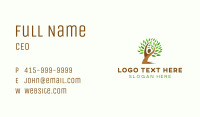 Tree Human Plant Business Card Image Preview