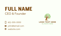 Tree Human Plant Business Card Image Preview