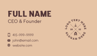 Outdoor Bonfire Camp Business Card Image Preview