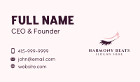 Eyelash Beauty Cosmetics Business Card Image Preview